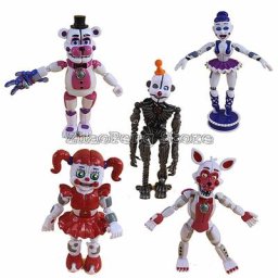 Figurines d'ours Minuit Funtime Fcedar emplacement réglable modèle de jeu d'horreur jouets à
