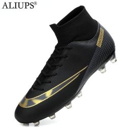 ALIUPS-Chaussures de football ultralégères pour hommes et enfants chaussures de football à haute