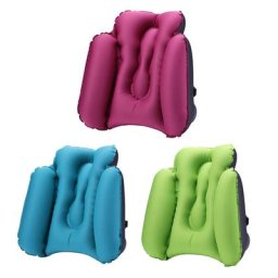 Coussin de taille gonflable pour voyage en plein air léger ergonomique Support lombaire parfait