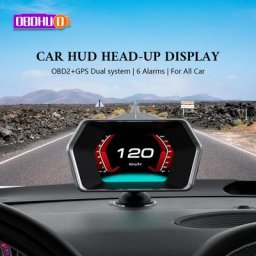 OBDHUD – compteur de vitesse numérique pour voiture affichage tête haute GPS intégré Turbo