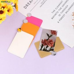 Mini miroir de poche de maquillage incassable en acier inoxydable portable cosmétique mignon