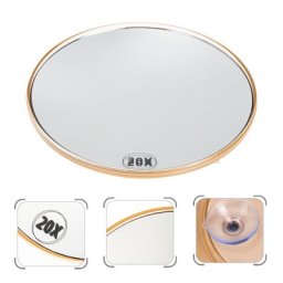 HOMirror à fort grossissement miroir de maquillage flexible miroir grossissant 20X avec 3