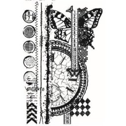 Tampon en caoutchouc de silicone transparent pour scrapbooking décor d'album photo bricolage fond