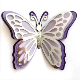 Miss Vintage 4 pièces 3D papillon métal matrices de découpe pochoirs Album Photo gaufrage papier