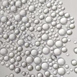 Simulation de goutte d'eau de goutte de rosée gouttelettes de charbon cartes artisanales en papier