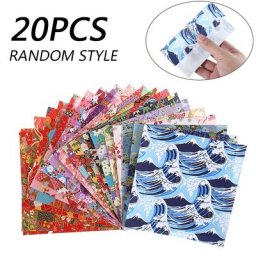 Papier artisanal pliant origami japonais motif de fleurs aléatoires scrapbooking exécutif