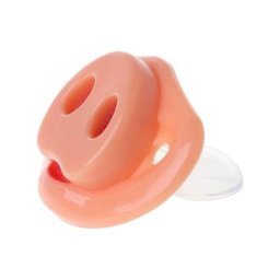Tétine de dentition en Silicone pour nouveau-né jouet pour bébé factice nez de cochon amusant