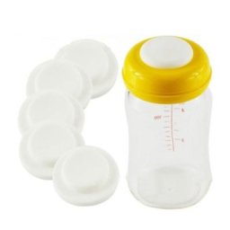 Disque de scellage en Silicone pour biberon pour lait maternel couvercle large calibre pour le