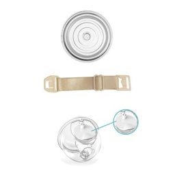 Accessoires de tire-lait portable boucle de réglage du soutien-gorge diaphragme en Silicone bol