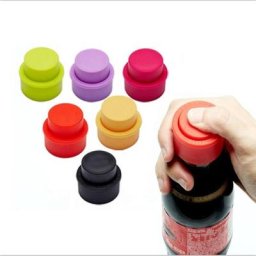 2pcs/Set Reusable Cola Pump Air Tight Frizzy Beverage Saver Drink Sealer Soda Cap Bottle Stopper