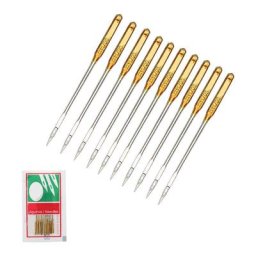 Aiguilles à coudre durables pour Brother Singer Janome Juki 10 pièces/ensemble adaptées également