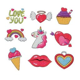 Analyste de peinture diamant pour enfants bricolage 5D point de broderie autocollants Nairobi