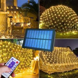 Guirlande Solaire Durable Luminaire Décoratif d'Extérieur Idéal pour Jardin Arbre de Noël Fête