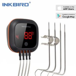 INKBIRD – thermomètre de cuisine intelligent IBT-4XS avec sonde de qualité alimentaire contrôle