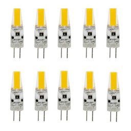 Ampoule LED COB G4 1W 2W AC DC 12V 10 Pièces/Lot Lampe à Maïs Angle de Faisceau 360 Éclairage de