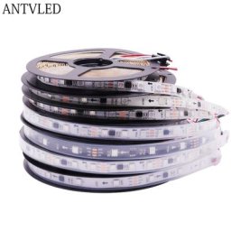 Bande lumineuse RGB Led SMD 5050 dc 12v WS2811 30/60 diodes/m externe 1 contrôle IC 3 diodes