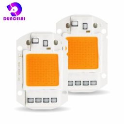 Puce de croissance Led cob 10/20/30/50W 110/220V spectre complet éclairage pour culture