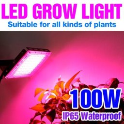 Lampe horticole de croissance LED pour plantes 220V 50W spectre complet éclairage hydroponique