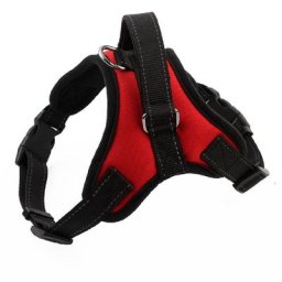 Sangle de poitrine réglable pour animal de compagnie doux grand chien promenade émail SFP