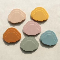 Anneau de dentition en Silicone en forme de nuage pour bébé sans BPA perles pour nouveau-né jouet