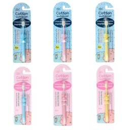 Q81A – brosse à dents à manche Anti-bactérien brosse à dents à poils fins et doux couleur bonbon