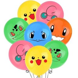 Ballons à Hélium en Latex de Dessin Animé Pokémon Pikachu Décoration de ixd'Anniversaire pour