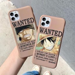 Coque de téléphone Anime One Piece 7.5 pour iPhone coque arrière cadeau 13 11 12 Pro Max 7 8