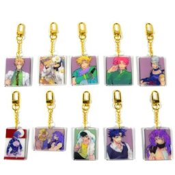 Porte-clés JoJos Bizarre Adventure 1 pièce mignon avec pendentif en acrylique pour sac jouets