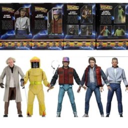 NECA Retour vers le futur-Figurine articulée Marty UlOscar Biff Tannen Doc Brown 7