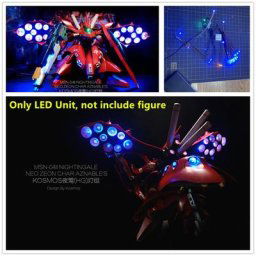 KOSMOS télécommande LED modifié Unité pour HG 1/144 MSN-04II Nightingale modèle DK006