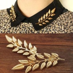 Chemise Vintage en Alliage d'Oreilles de Blé pour Homme et Femme Broche Bijoux Costume Vente en
