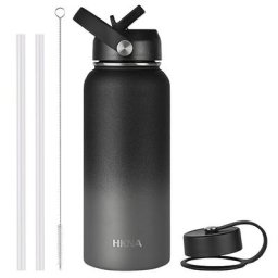 Bouteille isolante de grande capacité 1L2L bouteille d'eau de sport en plein air de Gym de