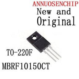 10PCS Nouveau fna D'origine TO-220F 10150CT MBRF10150 À-220 Schottky & Redresseurs 10A 150Vrrn 5A
