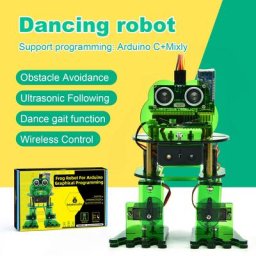 Keyestudio – Kit de voiture Robot Frog Compatible avec Arduino Nano support de codage de blocs