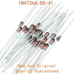 Diode Zener 1N4736A IN4736A DO-41 1W 100 V 6.8 pièces