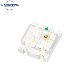 Puce Diode SMD 100 LED rouge vert bleu rvb 0603 pièces Anode totale 1615RGB perle de lampe