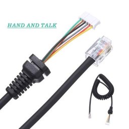 Câble de Microphone pour Yaesu MH-36B6J FT-100 FT-100D FT-90R FT-2600M FT-3000M accessoires de