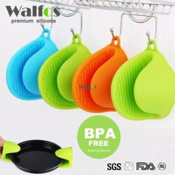 WALFOS – gants de four Anti-brûlure en Silicone mitaines maniques de cuisine gants de barbecue