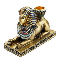 Figurine de déesse éma enne vintage bougeoir ci-après décor de bureau à la maison artisanat d'art