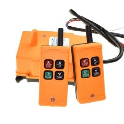 HS-4 2 Tansmitters 4 Canaux 1 Vitesse Contrôle Palan Grue Radio Télécommande Système