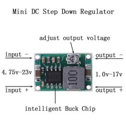 Module de convertisseur Buck Mini360 DC-DC une ou 5 pièces 4.75V-23V à 1V-17V 340KHz SG125-SZ +