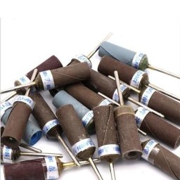 Barre de papier abrasif pour bijoux et verre 4 pièces grain 180-5000 tige 2.35 meulage à
