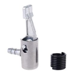 Verrou de gonfleur de pneus en laiton Mini compresseur d'air Portable bouchon de tuyau avec