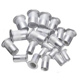20pcs/100pcs M4 M5 M6 M8 Écrous Kit Fileté En Aluminium Rivet Écrou Inserts Rivnut Nutsert Mixte Kit