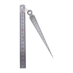 Règle de cône de coin jauge de cône de soudure règle de profondeur Inspection des trous pour