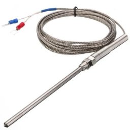 Capteur de Thermocouple Mayitr de Type K en acier inoxydable sonde Durable de 400mm longueur de