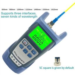 FTTH Fibre Optique Compteur de Puissance KING-60S Fibre Optique Câble Testeur-70dbm ~ + 10dbm