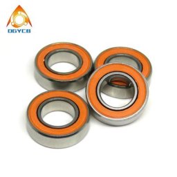 Moulinets de pêche à billes en céramique noire roulement hybride S689 2RS 9x17x5mm LD ABEC7