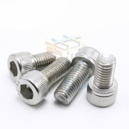 100 pièces/lot filetage métrique DIN912 M3x8 mm M3 * 8 mm 304 en acier inoxydable boulons à tête