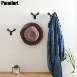 Pannlart – crochet mural de couleur dorée crochet de cuisine en alliage de zinc pour porte